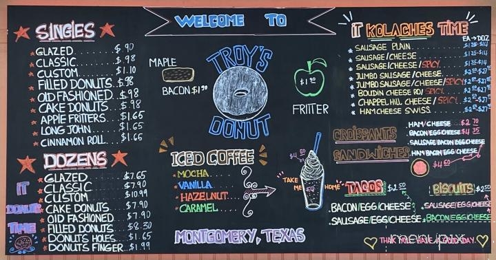 Troy Donuts - Montgomery, TX