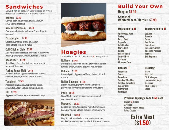 Anthony's Pizza - Millvale, PA menu_pic