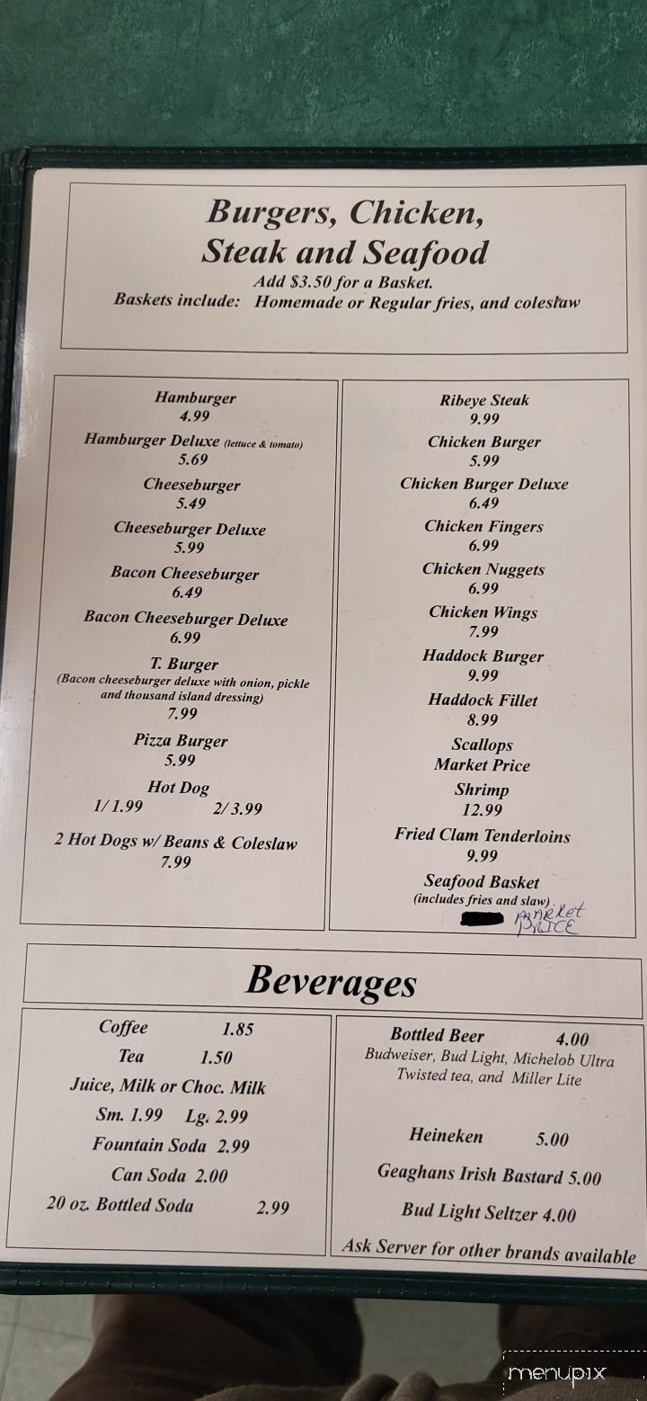 Raymonds Variety & Diner - Lee, ME menu_pic