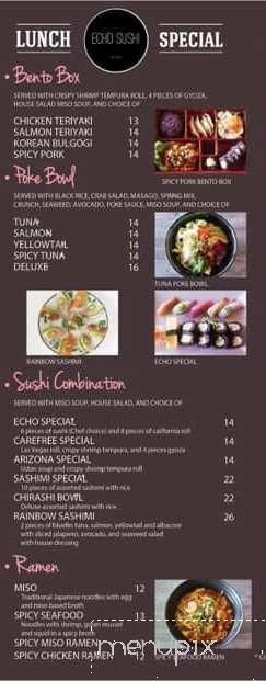 Echo Sushi - Phoenix, AZ