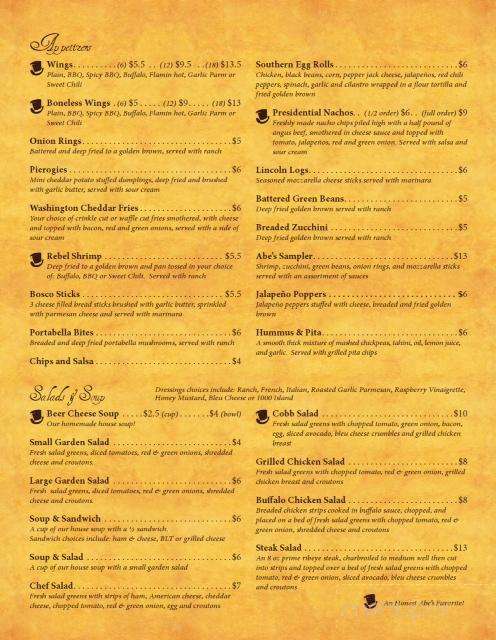Honest Abe's Tap Grill - Morris, IL