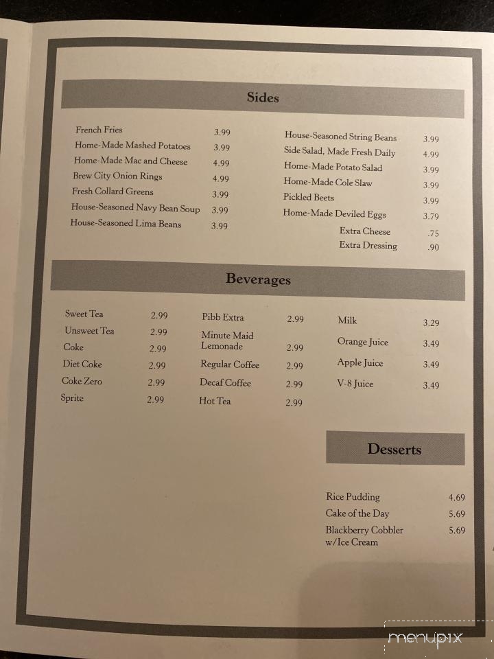 Ripley's Family Restaurant - Aylett, VA menu_pic