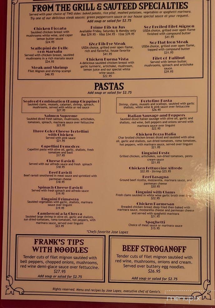 The Ramp - Burbank, CA menu_pic
