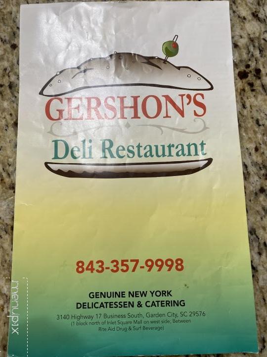 Gershon's Deli - Myrtle Beach, SC