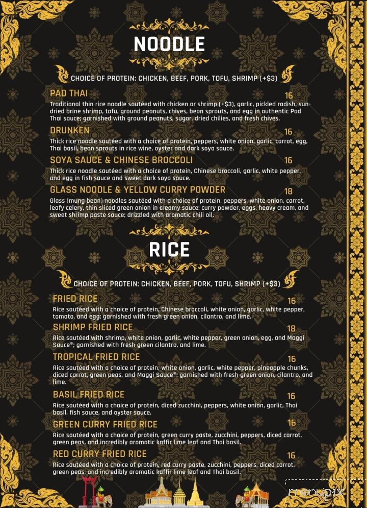Le Cafe Siam - Saint Thomas, ON menu_pic