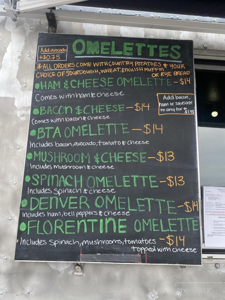 Baby'O Cafe - San Luis Obispo, CA menu_pic