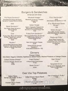 Enon Valley Inn - Enon Valley, PA menu_pic
