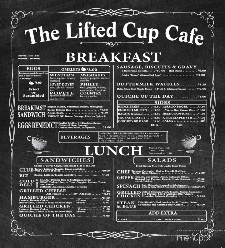 The Lifted Cup Cafe - Barneveld, NY
