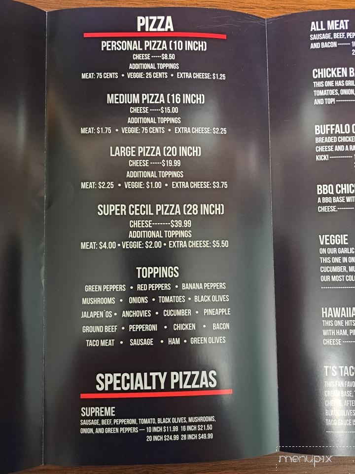 Cecil's Slice of Pie - Versailles, IN menu_pic