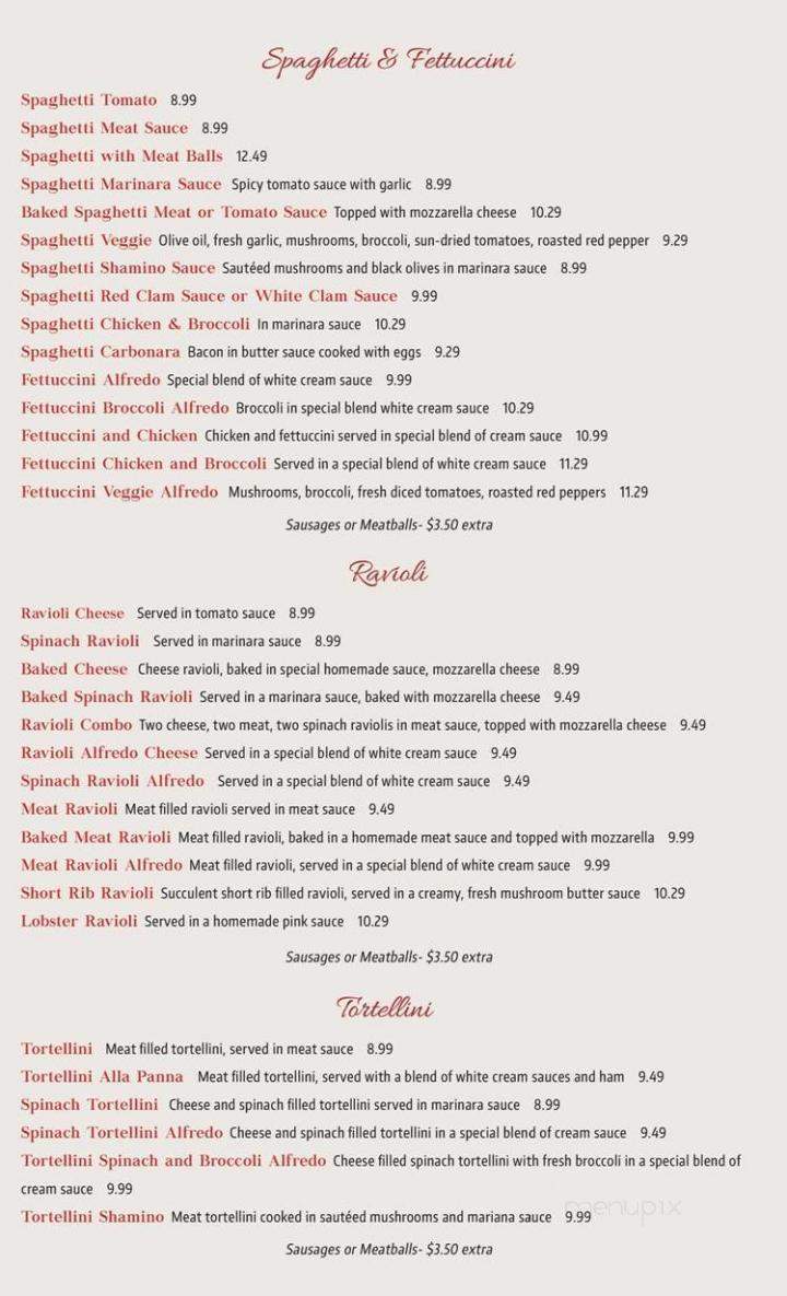 Elizabeth's Pizza - Wilmington, NC menu_pic