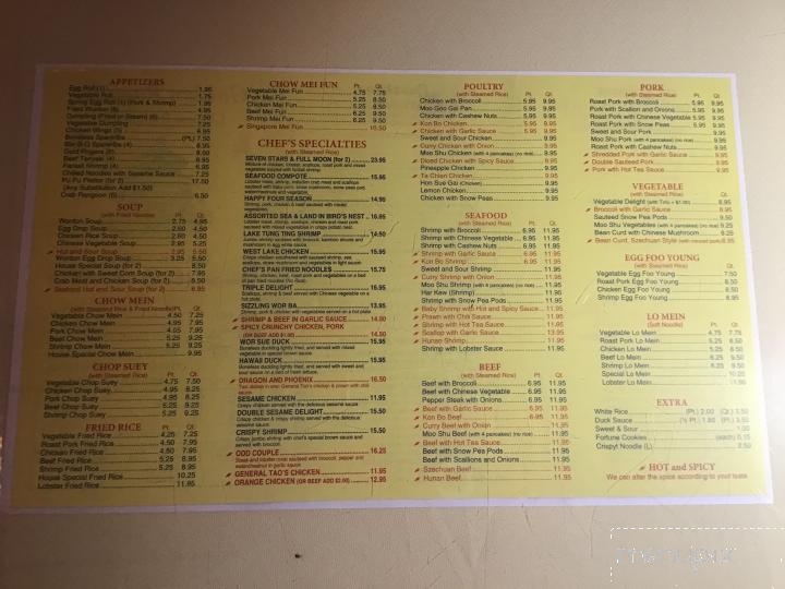 Golden Pagoda - Bristol, CT menu_pic