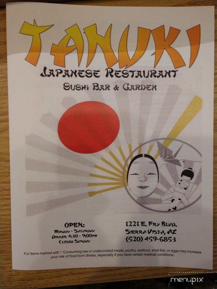 Tanuki Sushi Bar & Garden - Sierra Vista, AZ