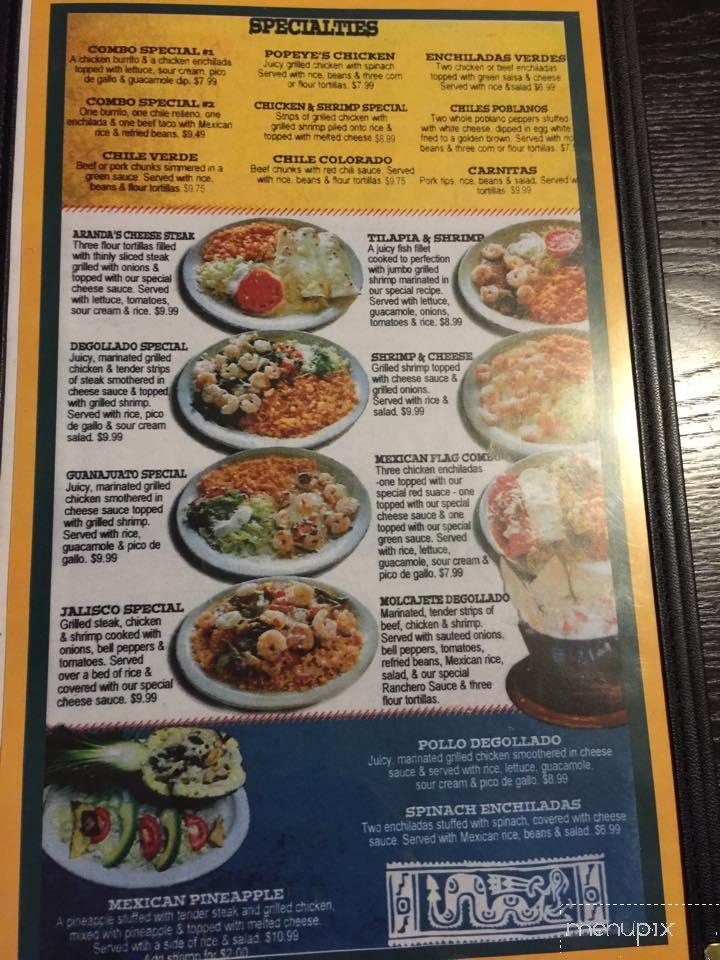 Los Molcajetes - Cleveland, OK menu_pic