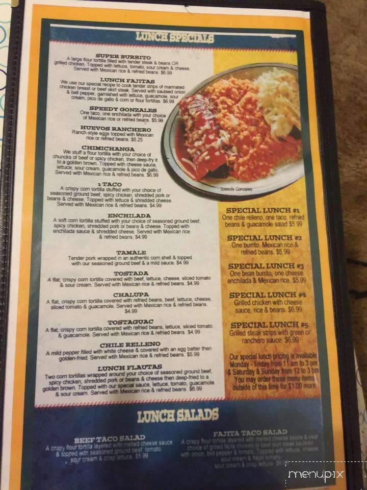 Los Molcajetes - Cleveland, OK menu_pic