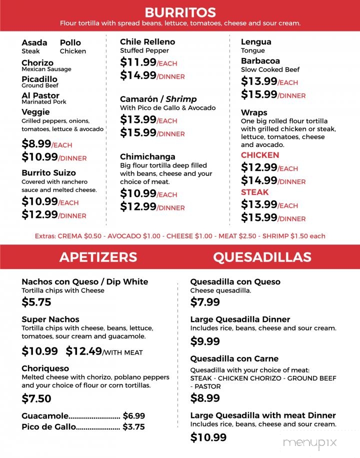 Sofia's Place - Island Lake, IL menu_pic