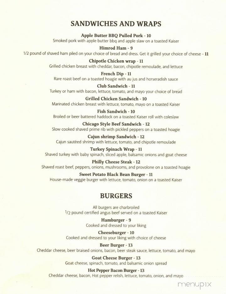 Himrod Eagle - Dundee, NY menu_pic