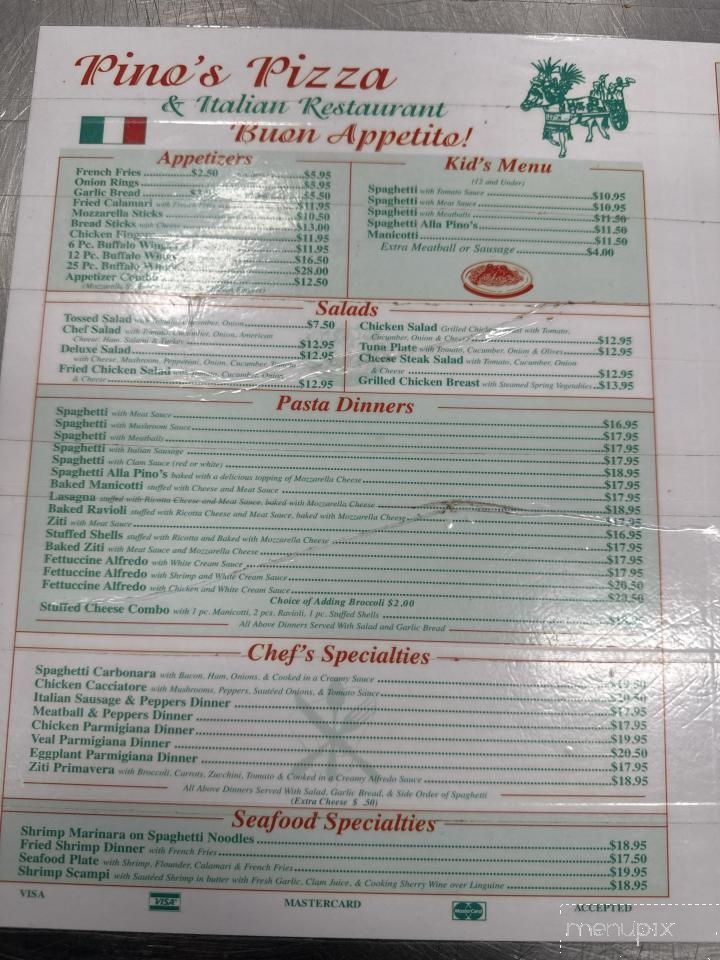 Pino's Pizza - Emporia, VA