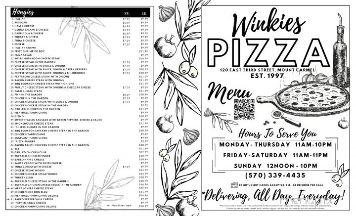 Winkie's Pizza - Mount Carmel, PA