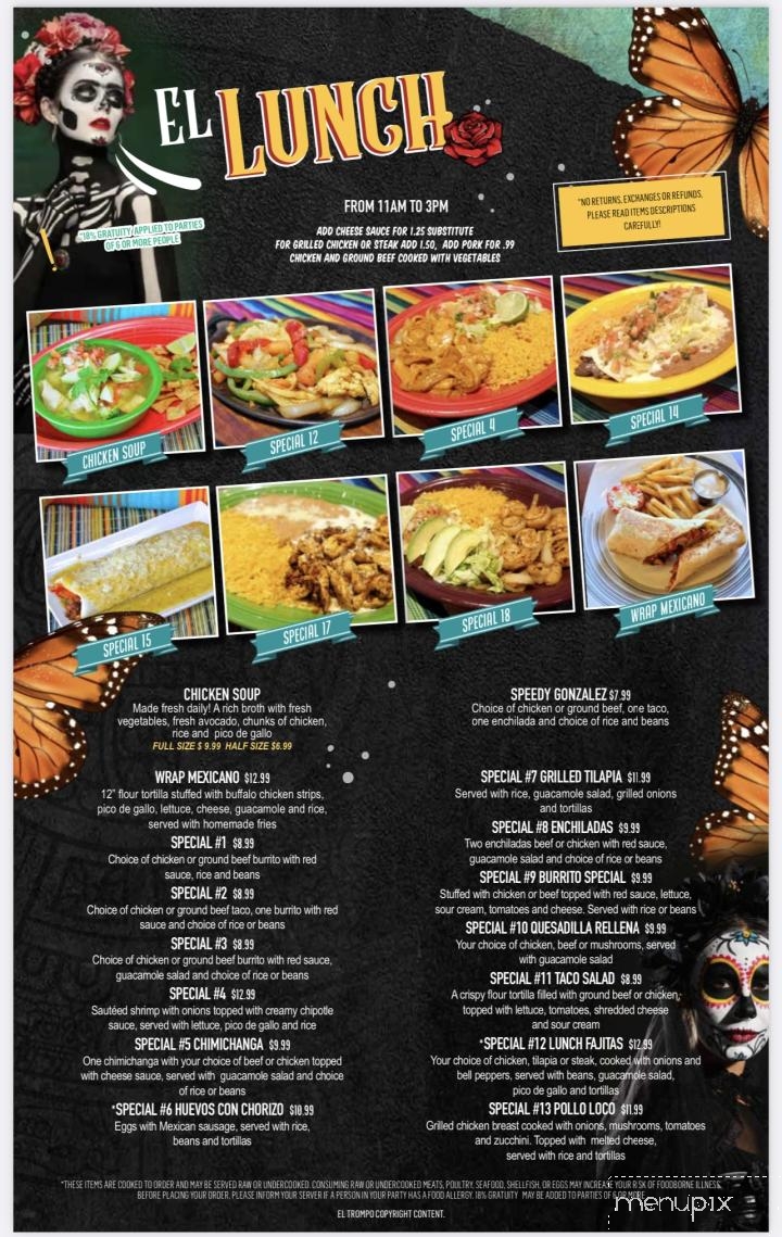 El Trompo - West Chester, OH menu_pic