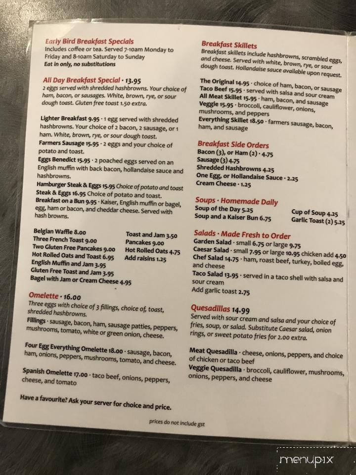 The Chocolate Shop - Medicine Hat, AB menu_pic