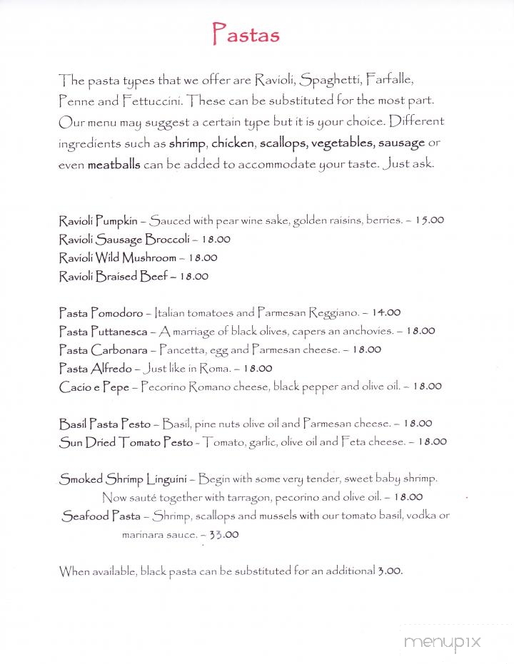Keith's - Whiting, IN menu_pic