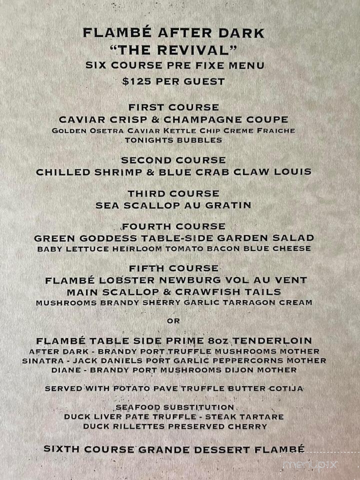 Flambe After Dark - Fort Walton Beach, FL menu_pic