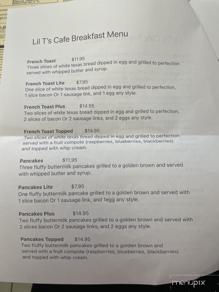 Lil-T's Cafe - Trail, BC