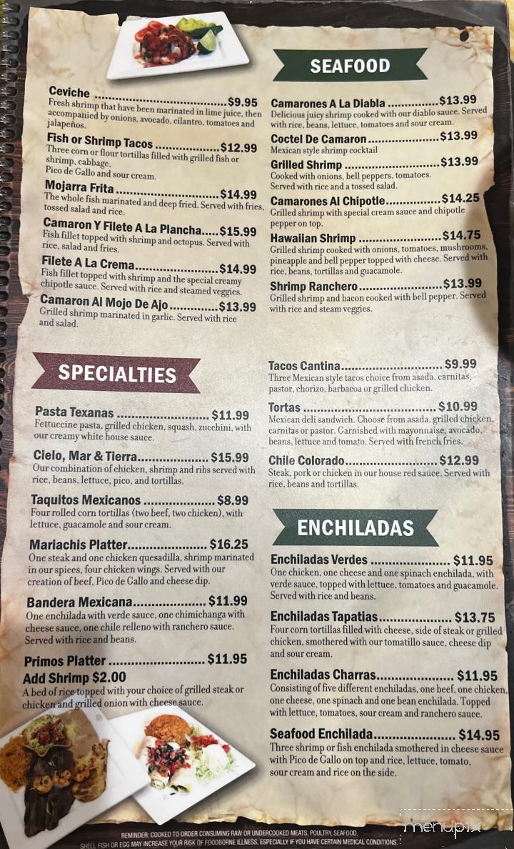 El Alazan Mexican Restaurant - Augusta, GA menu_pic