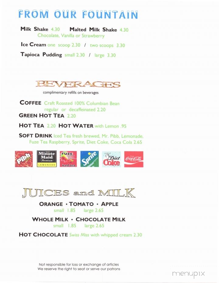 Waffle Shop Family Restaurant - Loves Park, IL menu_pic