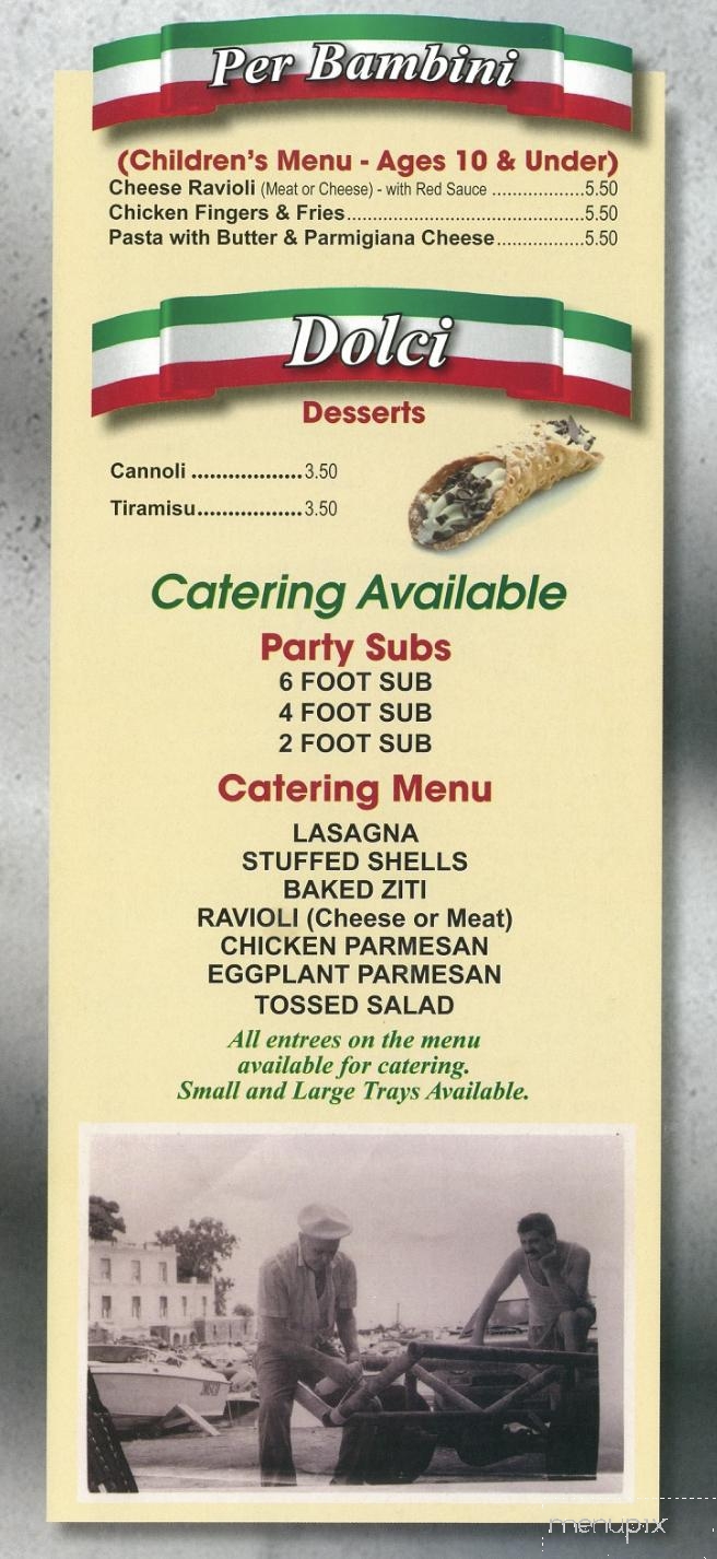 Napoli Pizza - Carlisle, PA menu_pic