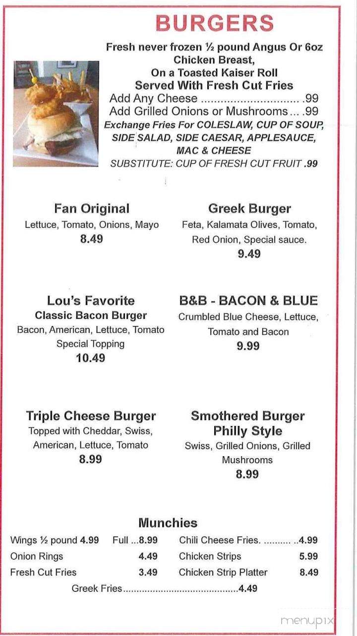 Hotspot Cafe - Cleveland, OH menu_pic