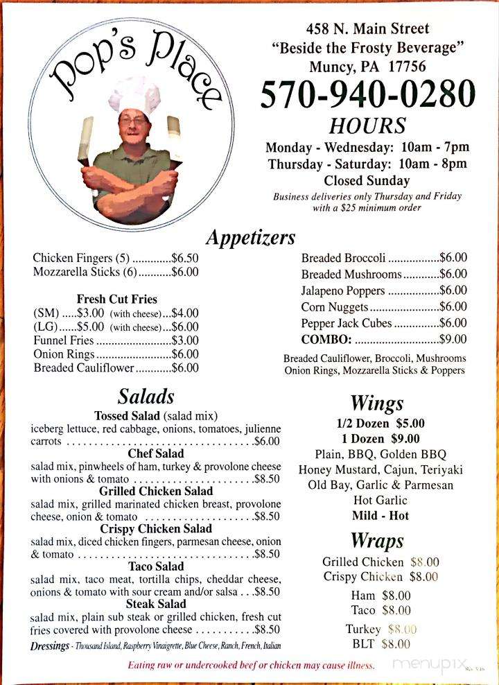 Pop's Place - Muncy, PA