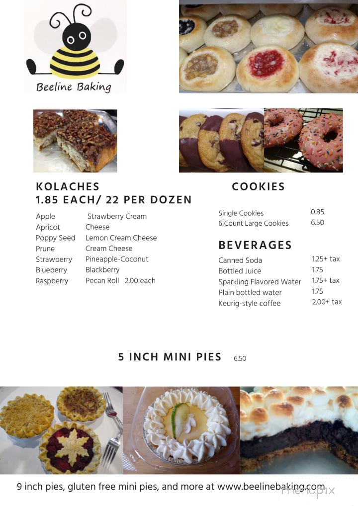Beeline Baking - Rosenberg, TX menu_pic