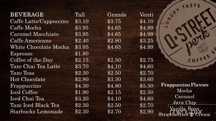 Q Street Perk - Springfield, MO menu_pic