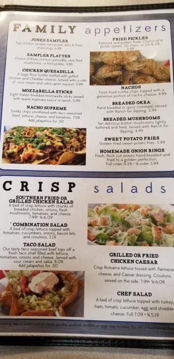Jay's Family Dining - Lebanon, MO menu_pic