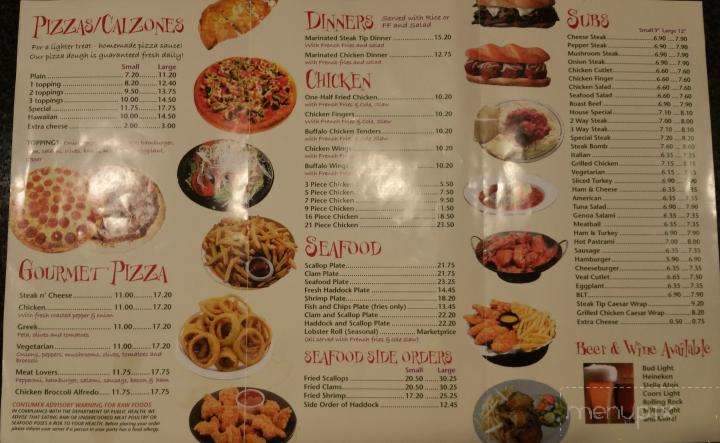 Flints Corner Pizza & Seafood - Tyngsboro, MA