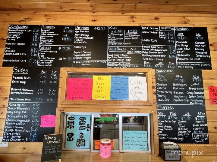 Mac Barney's - Port Royal, PA menu_pic