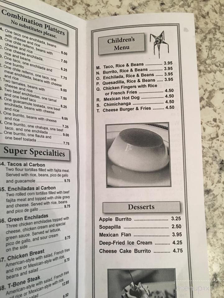 El Ranchito - Lady Lake, FL menu_pic