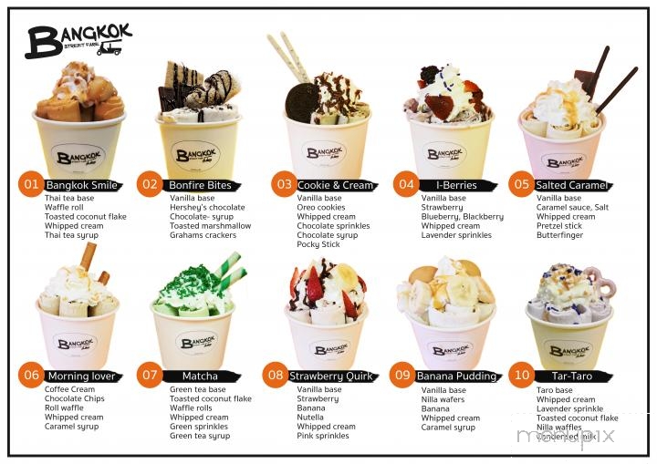 Bangkok Street Fare - Asheboro, NC menu_pic