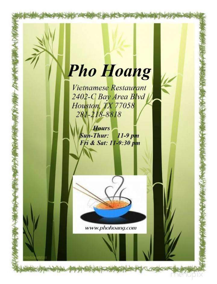 Pho Hoang - Houston, TX