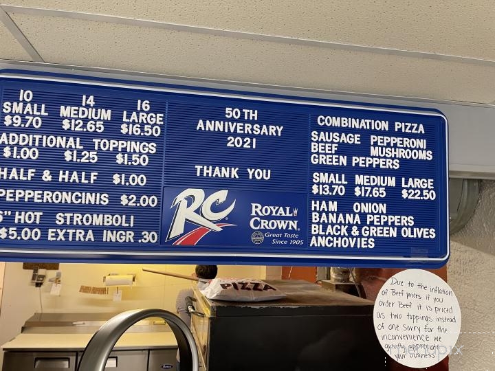 Dave's Pizza - Henderson, KY menu_pic