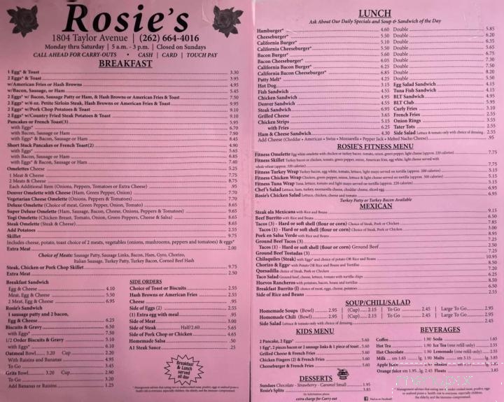 Rosie's - Racine, WI