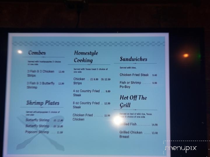 Catfish Village - Longview, TX menu_pic