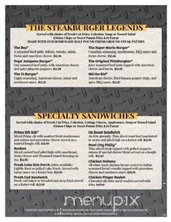 Pittsburgh Inn - Erie, PA menu_pic