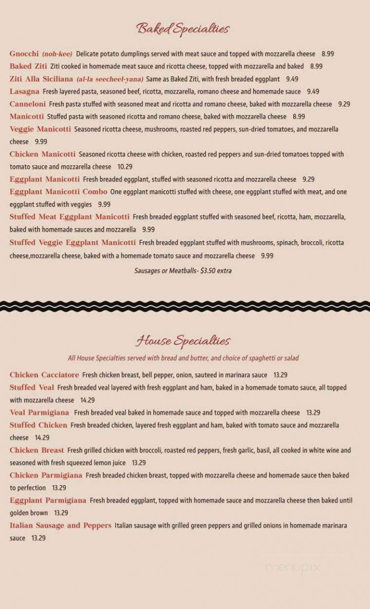 Elizabeth's Pizza - Wilmington, NC menu_pic