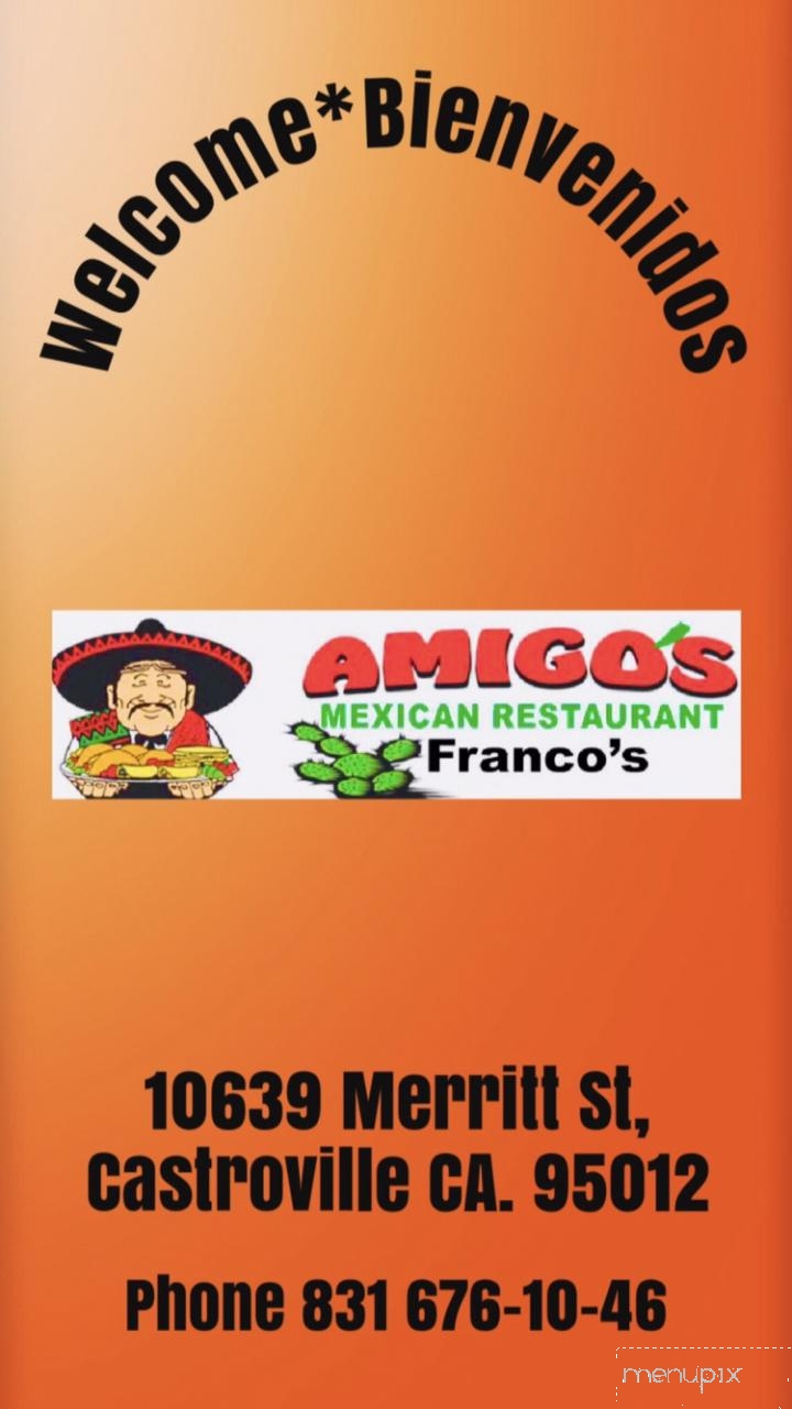 Amigos Mexican Food - Castroville, CA