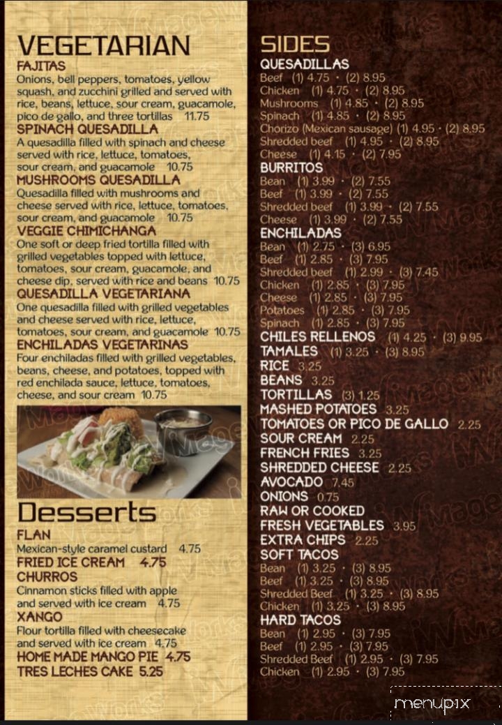 Los Amigos Mexican Restaurant - Hagerstown, MD menu_pic