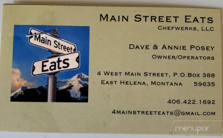 Main Street Eats - East Helena, MT