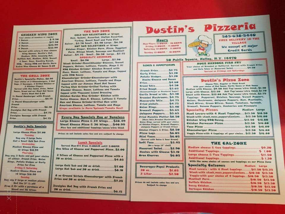 Dustin's Pizzeria - Holley, NY