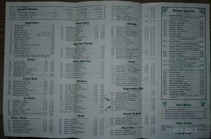 Bel air chinese food
